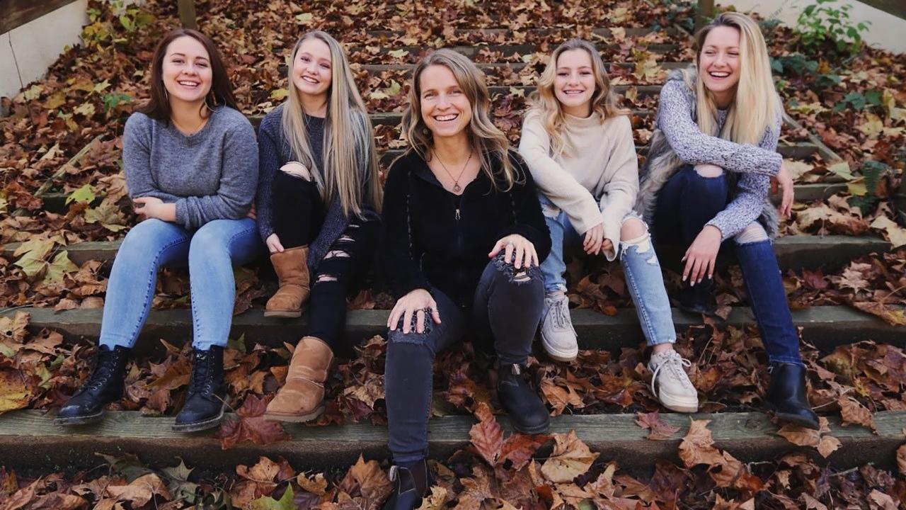 self care expert beth berry and four daughters