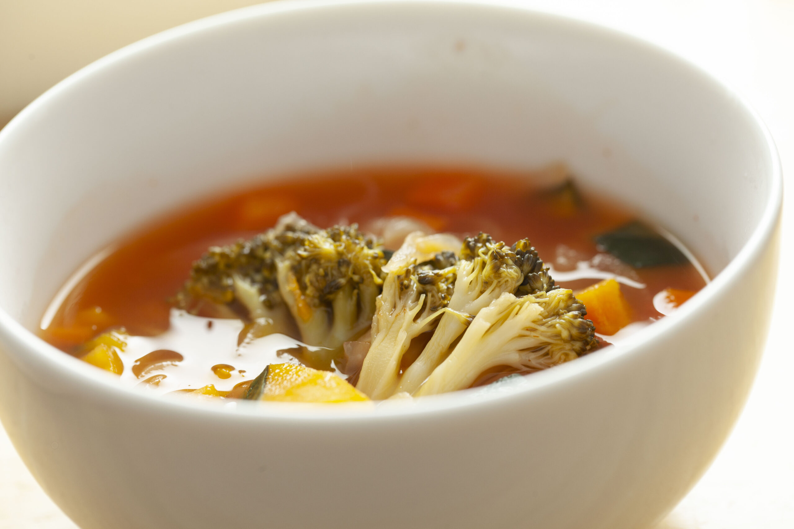 Broccoli and Tomato Soup - fourth trimester podcast - postpartum soups and stews collection - recipe