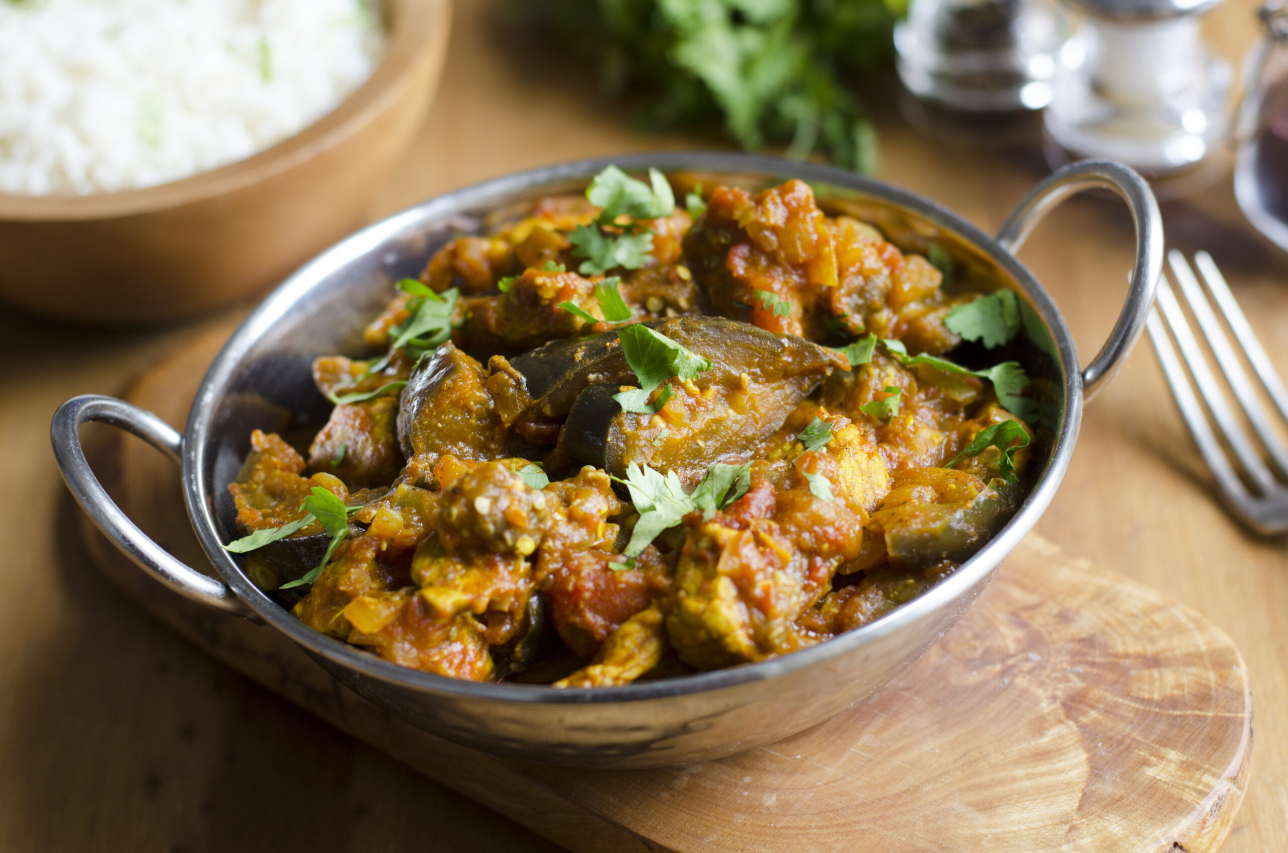 Eggplant and Potato Curry