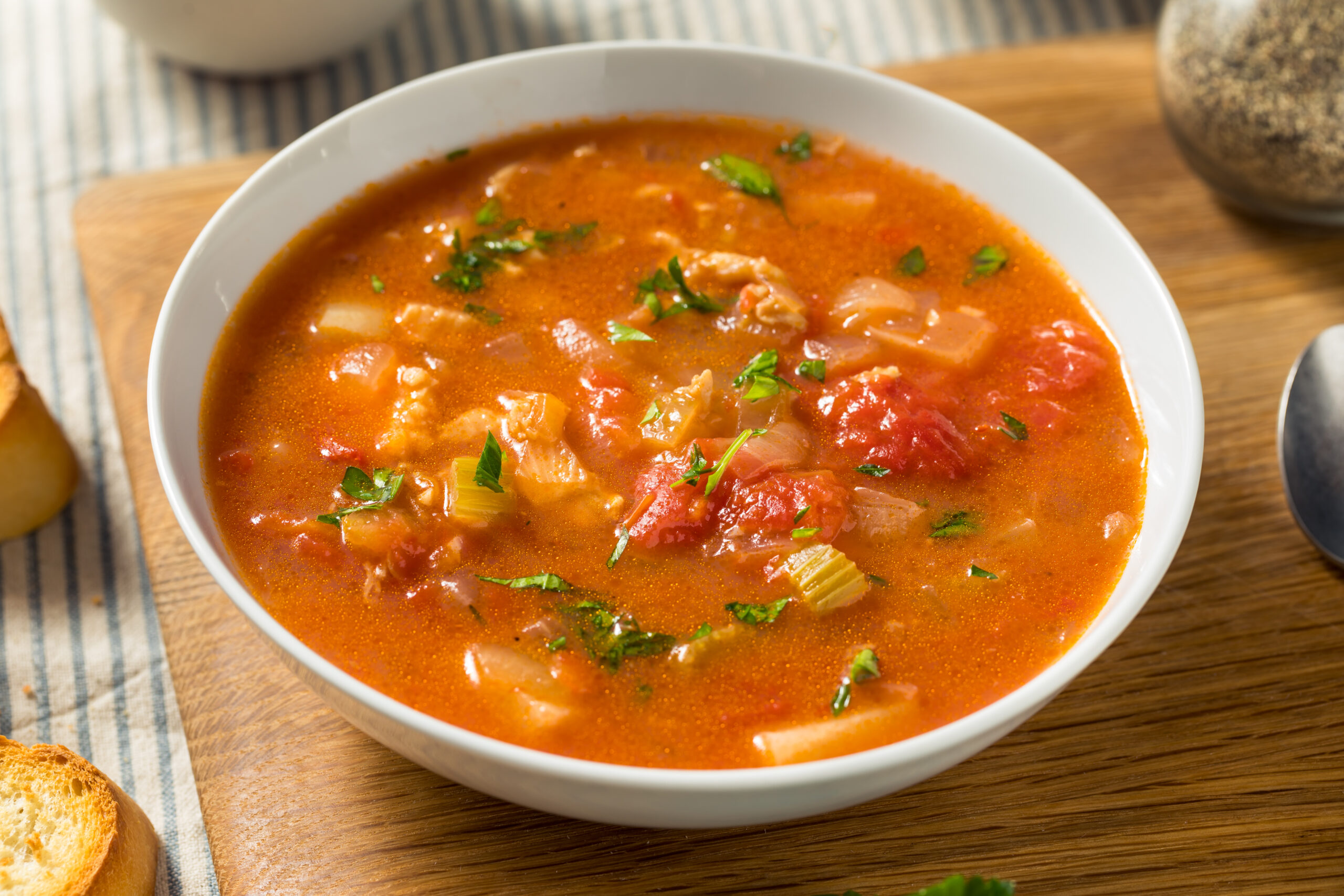 manhattan clam chowder - recipe - postpartum soups and stews collection - fourth trimester podcast