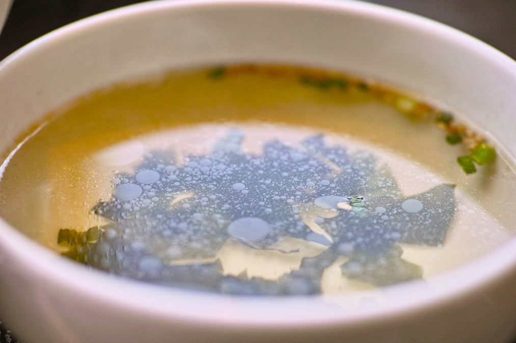 chicken seaweed soup growing together