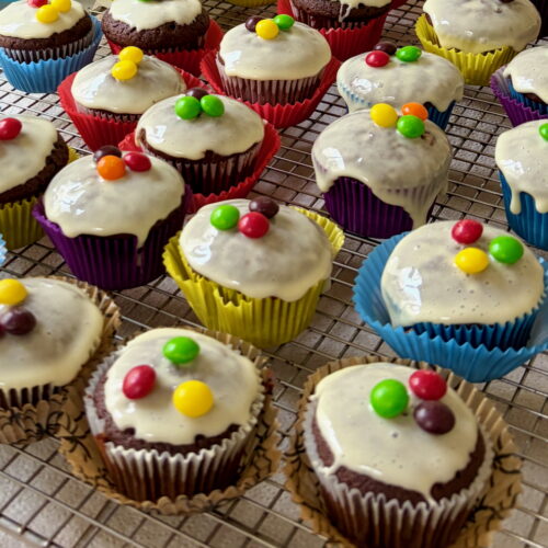 Evelyn's Chocolate Surprise Cupcakes