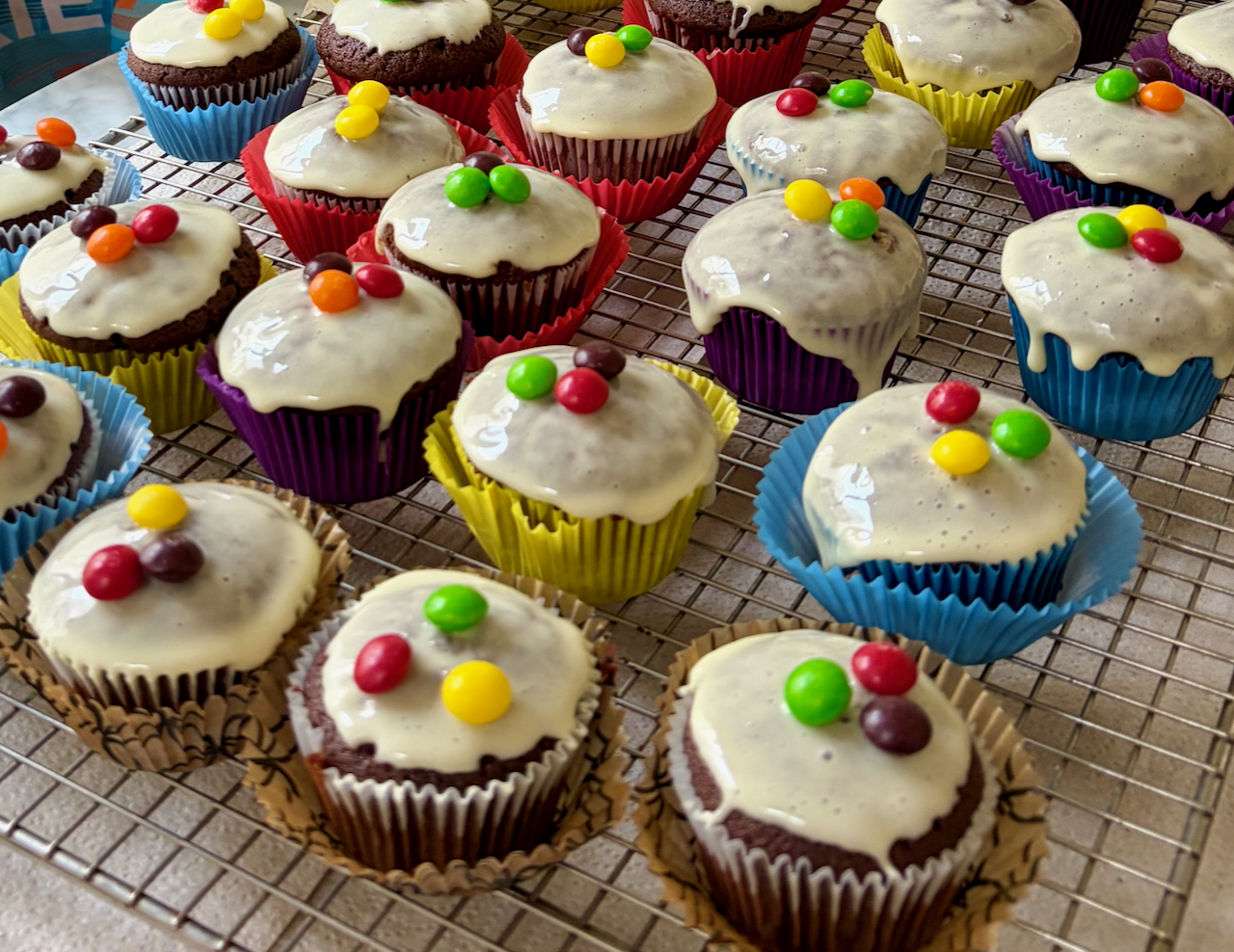 Evelyn's Chocolate Surprise Cupcakes