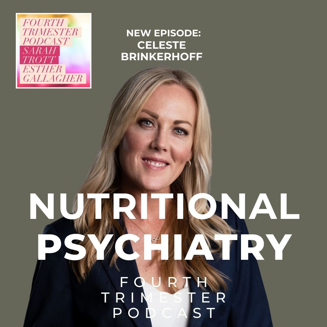 nutritional psychiatry celeste brinkerhoff fourth trimester podcast