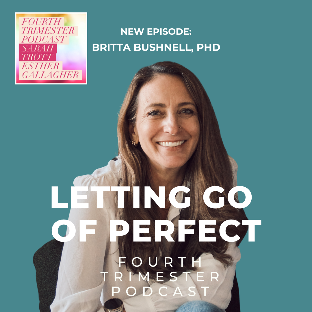 Letting go of perfect - control and certainty in parenthood- Britta Bushnell - Fourth Trimester Podcast