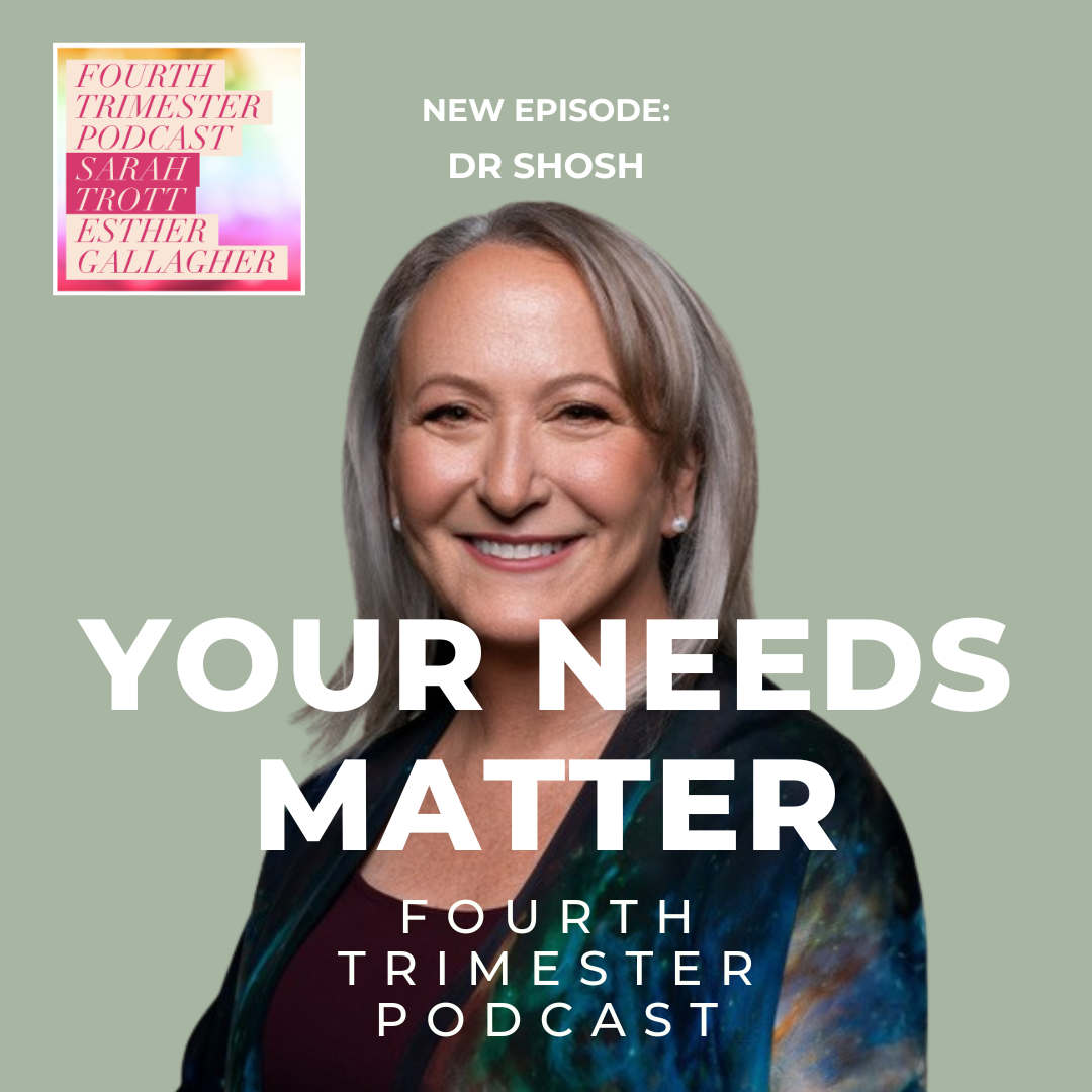 Breastfeeding and mental health: Your Needs Matter with Dr. Shoshana Bennett on Fourth Trimester Podcast